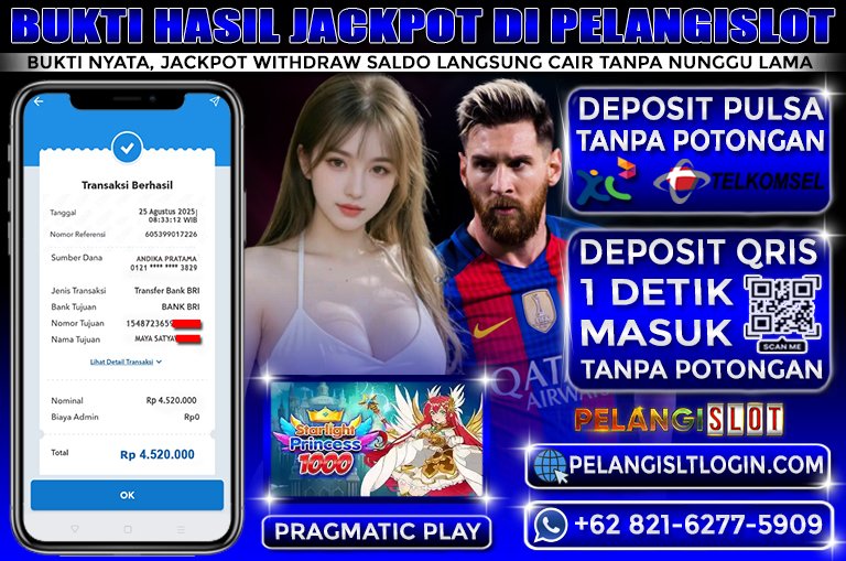BUKTI JACKPOT PRAGMATIC 25/AGUSTUS/2025