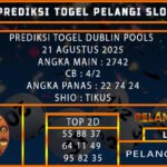 PREDIKSI TOGEL DUBLIN POOLS 21 AGUSTUS 2025