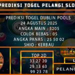 PREDIKSI TOGEL DUBLIN POOLS 24 AGUSTUS 2025