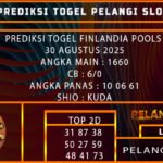 PREDIKSI TOGEL FINLANDIA POOLS 30 AGUSTUS 2025