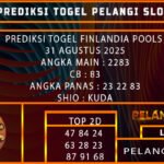 PREDIKSI TOGEL FINLANDIA POOLS 31 AGUSTUS 2025