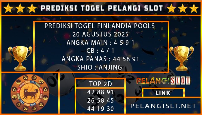 PREDIKSI TOGEL FINLANDIA POOLS 20 AGUSTUS 2025