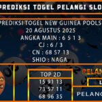PREDIKSI TOGEL NEW GUINEA POOLS 20 AGUSTUS 2025