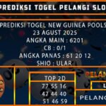 PREDIKSI TOGEL NEW GUINEA POOLS 23 AGUST 2025