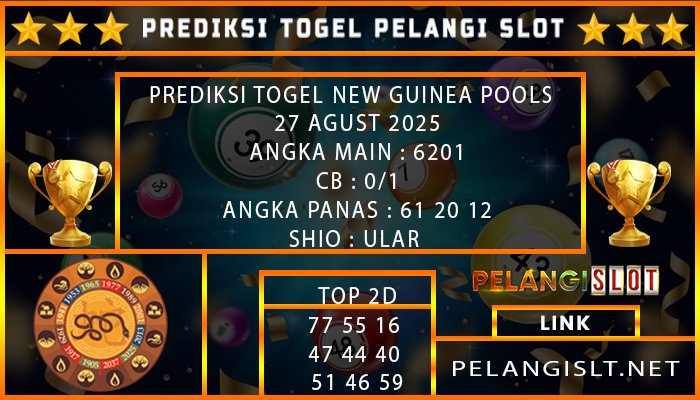 PREDIKSI TOGEL NEW GUINEA POOLS 27 AGUST 2025