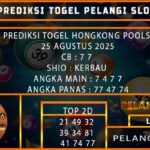 PREDIKSI TOGEL HONGKONG POOLS 25 AGUSTUS 2025