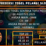 PREDIKSI TOGEL SENTOSA TOTO POOLS 24 AGUSTUS 2025