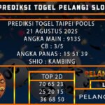 PREDIKSI TOGEL TAIPEI POOLS 21 AGUSTUS 2025