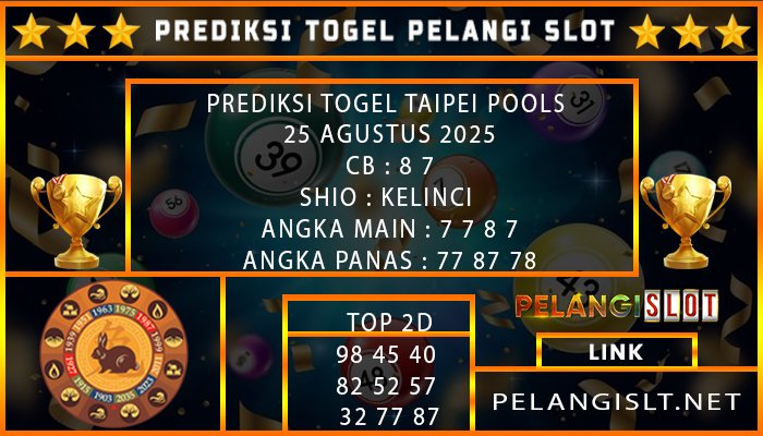 PREDIKSI TOGEL TAIPEI 26 AGUSTUS 2025
