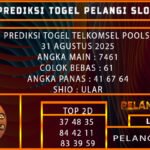 PREDIKSI TOGEL TELKOMSEL POOLS 31 AGUSTUS 2025