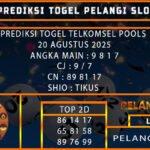 PREDIKSI TOGEL TELKOMSEL POOLS 20 AGUSTUS 2025