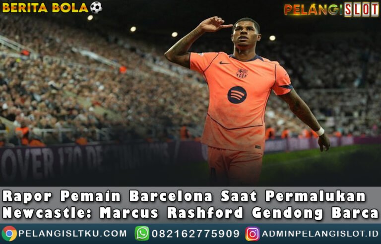 Marcus Rashford Gendong Barca