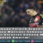 Pengakuan Dari Pelatih Argentina