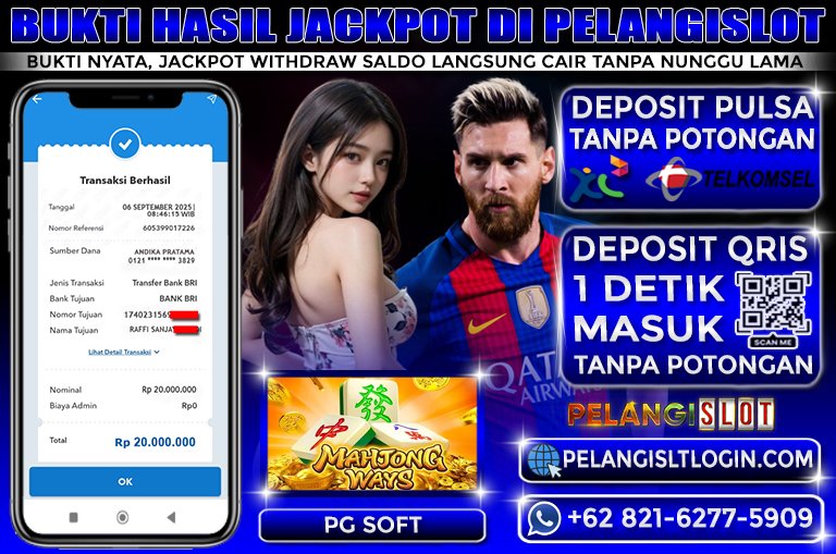 BUKTI JACKPOT PGSFOT 06/SEPTEMBER/2025