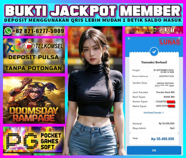 BUKTI JACKPOT PGSOFT 30/SEPTEMBER/2025