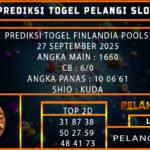 PREDIKSI TOGEL FINLANDIA POOLS 27 SEPTEMBER 2025