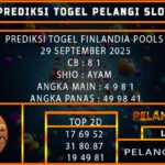 PREDIKSI TOGEL FINLANDIA POOLS 29 SEPTEMBER 2025