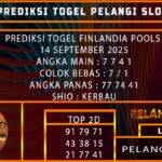 PREDIKSI TOGEL FINLANDIA POOLS 14 SEPTEMBER 2025