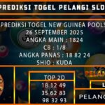 PREDIKSI TOGEL NEW GUINEA POOLS 26 SEPTEMBER 2025