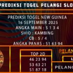 PREDIKSI TOGEL NEW GUINEA 16 SEPTEMBER 2025