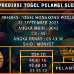 PREDIKSI TOGEL HONGKONG POOLS 21 SEPTEMBER 2025