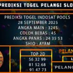 PREDIKSI TOGEL INDOSAT POOLS 28 SEPTEMBER 2025