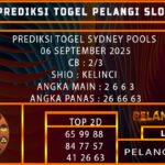PREDIKSI TOGEL SYDNEY