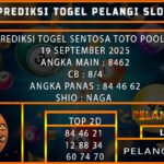 PREDIKSI TOGEL SENTOSA TOTO POOLS 19 SEPTEMBER 2025