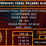 PREDIKSI TOGEL SENTOSA TOTO POOLS 12 SEPTEMBER 2025
