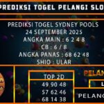 PREDIKSI TOGEL SYDNEY POOLS 24 SEPTEMBER 2025