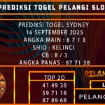 PREDIKSI TOGEL SYDNEY 16 SEPTEMBER 2025