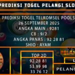 PREDIKSI TOGEL TELKOMSEL POOLS 26 SEPTEMBER 2025