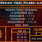 PREDIKSI TOGEL TELKOMSEL 14 SEPTEMBER 2025