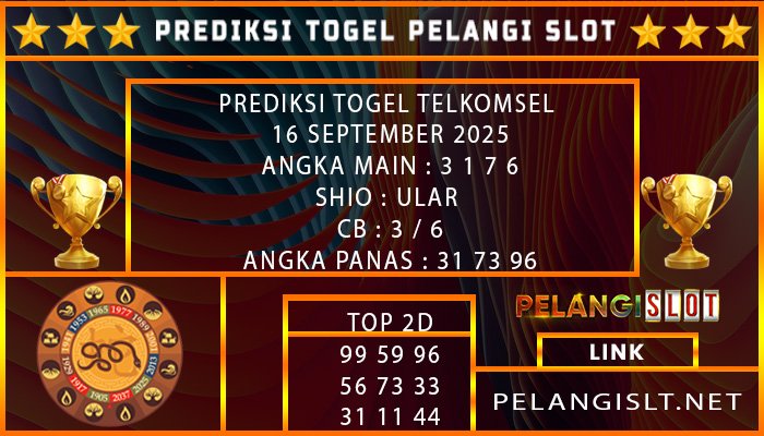PREDIKSI TOGEL TELKOMSEL 16 SEPTEMBER 2025