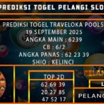 PREDIKSI TOGEL TRAVELOKA POOLS 19 SEPTEMBER 2025