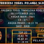 PREDIKSI TOGEL TRAVELOKA POOLS 20 SEPTEMBER 2025