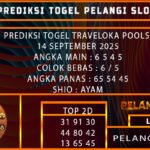 PREDIKSI TOGEL TRAVELOKA POOLS 14 SEPTEMBER 2025