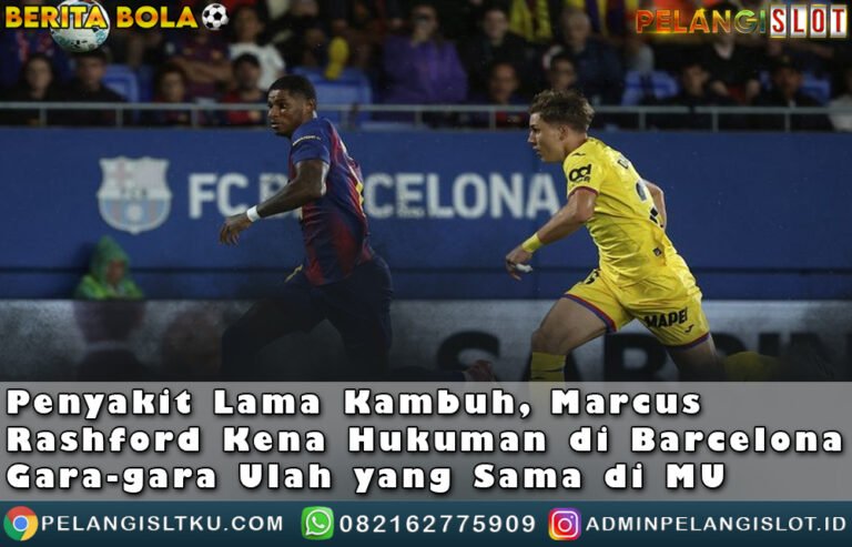 Marcus Rashford Kena Hukuman
