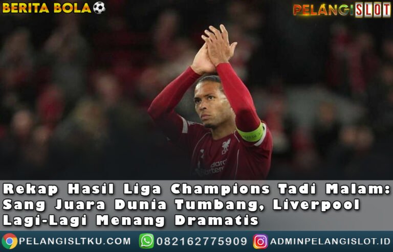 Rekap Hasil Liga Champions