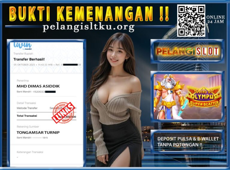BUKTI JACKPOT PG SOFT 05/OKTOBER/2025