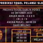 PREDIKSI DUBLIN POOLS 04/OKTOBER/2025