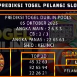 PREDIKSI DUBLIN POOLS 05/OKTOBER/2025