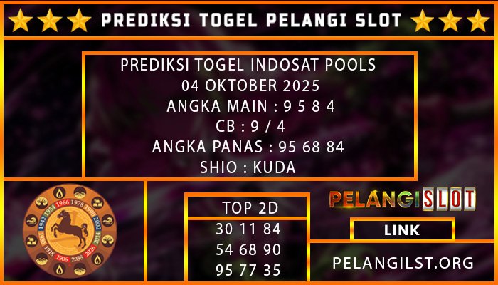 PREDIKSI INDOSAT POOLS 04/OKTOBER/2025