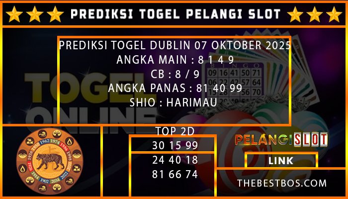 PREDIKSI TOGEL DUBLIN 07