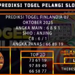 PREDIKSI TOGEL FINLANDIA 07