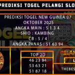 PREDIKSI TOGEL NEW GUINEA 07