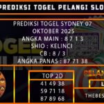 PREDIKSI TOGEL SYDNEY 07