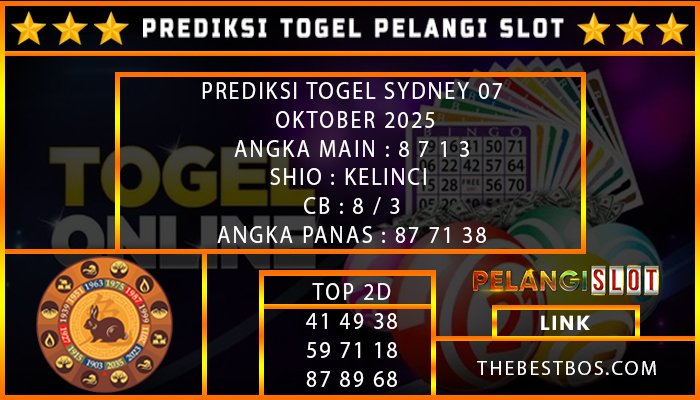 PREDIKSI TOGEL SYDNEY 07