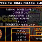 PREDIKSI TOGEL TAIPEI 07
