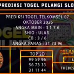 PREDIKSI TOGEL TELKOMSEL 07